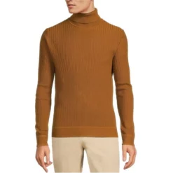 Top 10 🔥 Murano Intergalactic Collection Textured Turtleneck Sweater Copper 🎁