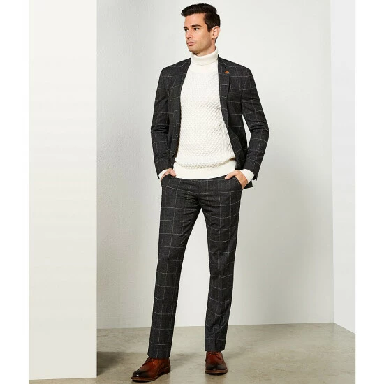 Best deal β Murano Intergalactic Collection Textured Solid Turtleneck Sweater Cream π 4 Best deal β Murano Intergalactic Collection Textured Solid Turtleneck Sweater Cream π - Image 4