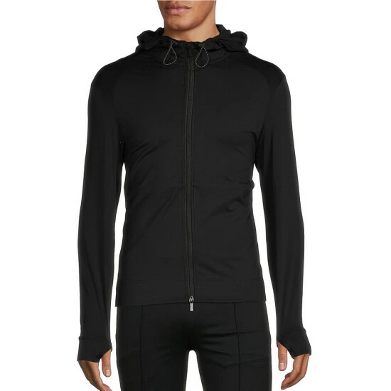 Cheapest β€οΈ Murano Slim-Fit Solid Performance Full-Zip Hoodie Black π 5 Cheapest β€οΈ Murano Slim-Fit Solid Performance Full-Zip Hoodie Black π - Image 5