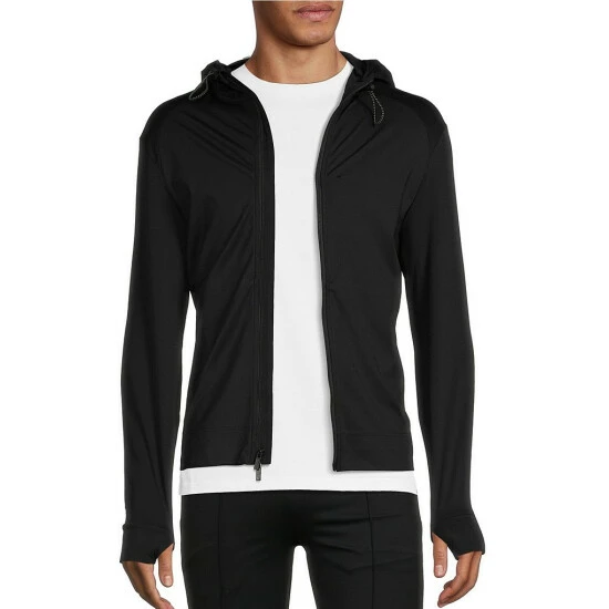 Cheapest β€οΈ Murano Slim-Fit Solid Performance Full-Zip Hoodie Black π 7 Cheapest β€οΈ Murano Slim-Fit Solid Performance Full-Zip Hoodie Black π - Image 7