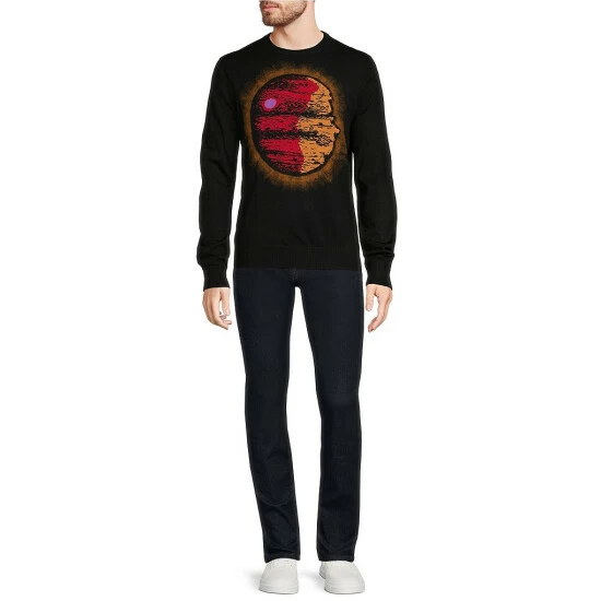 Wholesale ⌛ Murano Intergalactic Collection Planet Sweater Black ✨ 3 Wholesale ⌛ Murano Intergalactic Collection Planet Sweater Black ✨ - Image 3