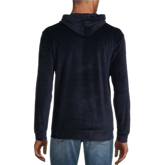 Best Sale π Murano Long-Sleeve Velour Lounge Hoodie Dark Navy β¨ 2 Best Sale π Murano Long-Sleeve Velour Lounge Hoodie Dark Navy β¨ - Image 2