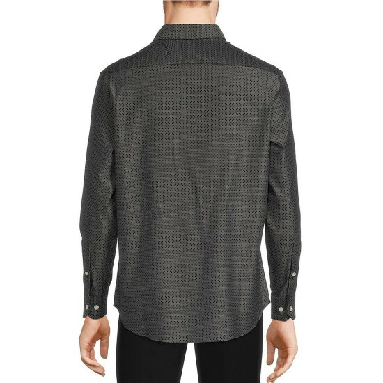Buy β Murano Black Diamond Pattern Long-Sleeve Woven π Shirt β¨ 2 Buy β Murano Black Diamond Pattern Long-Sleeve Woven π Shirt β¨ - Image 2