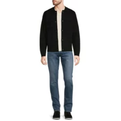 New 🌟 Murano Intergalactic Collection Button Front Utility Cardigan Black 💯 -Murano Shop unnamed file 1186