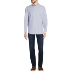 Promo 🔔 Murano Diamond Patern Long-Sleeve Woven Shirt Light Blue 🤩 -Murano Shop unnamed file 1209