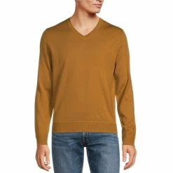 Deals 🌟 Murano Performance Solid V-Neck Sweater Green ✔️ -Murano Shop unnamed file 121