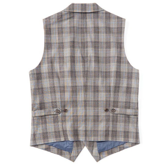 Cheapest π Murano Brown Plaid Shawl Vest π 2 Cheapest π Murano Brown Plaid Shawl Vest π - Image 2
