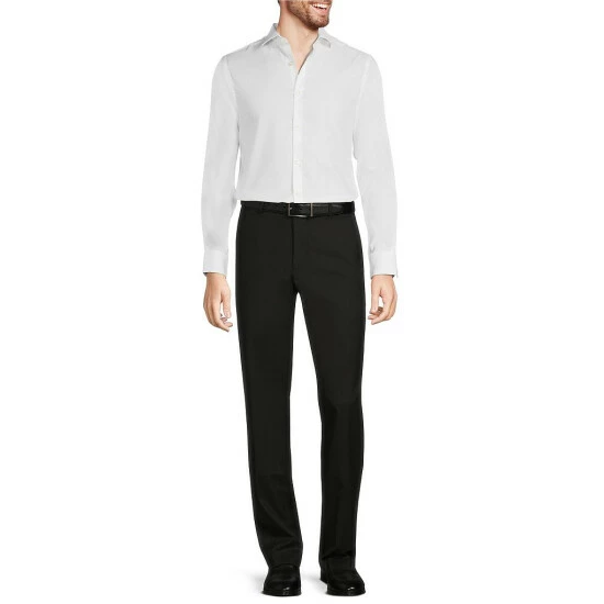 Budget π Murano Collezione Slim-Fit Solid Long-Sleeve Woven Shirt White β€οΈ 8 Budget π Murano Collezione Slim-Fit Solid Long-Sleeve Woven Shirt White β€οΈ - Image 8