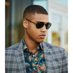 Budget ✨ Murano Electric Jungle Collection Slim-Fit Neon Floral Print Long-Sleeve Woven 🧨 Shirt Dark Navy 👏 -Murano Shop unnamed file 1226