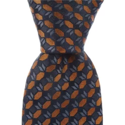 Wholesale ❤️ Murano Grid Geometric Narrow 2 3/4#double; Silk Tie Blue ❤️