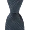 Best deal ✔️ Murano Triple Bar Stripe Narrow 3 1/8#double; Silk Tie Navy 😍
