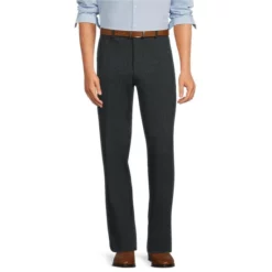 Deals ❤️ Murano Zac Classic-Fit Solid Knit Flat Front 😉 Dress Pants Navy 👏