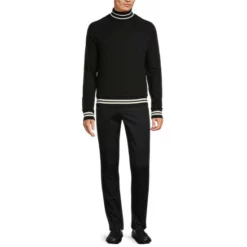 Hot Sale ⭐ Murano Intergalactic Collection Slim-Fit French Terry Turtleneck Light Sand 👏 -Murano Shop unnamed file 1350