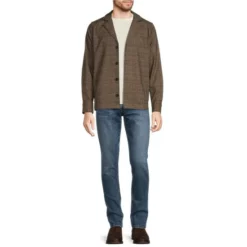 Buy π Murano Intergalactic Collection Slim-Fit Plaid π Shirt Jacket Brown β 8 Buy π Murano Intergalactic Collection Slim-Fit Plaid π Shirt Jacket Brown β -Murano Shop unnamed file 1356