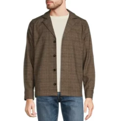 Buy π Murano Intergalactic Collection Slim-Fit Plaid π Shirt Jacket Brown β 10 Buy π Murano Intergalactic Collection Slim-Fit Plaid π Shirt Jacket Brown β -Murano Shop unnamed file 1358