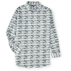 Hot Sale ❤️ Murano Electric Jungle Collection Slim-Fit Zipper Print Long-Sleeve Woven 🎁 Shirt White Multi ❤️ -Murano Shop unnamed file 1364