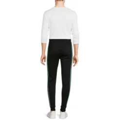 Outlet 👏 Murano Liquid Luxury Solid Stripe Accent Jogger Pants Black 👍 -Murano Shop unnamed file 1378