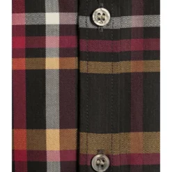 Wholesale ⭐ Murano Intergalactic Collection Slim-Fit Dobby Plaid Long-Sleeve Woven Shirt Black 🎁 -Murano Shop unnamed file 1396