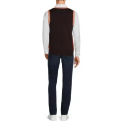 Best Pirce ✔️ Murano Tipped Sweater Vest Mahogany ✔️ 7 Best Pirce ✔️ Murano Tipped Sweater Vest Mahogany ✔️ -Murano Shop unnamed file 1417