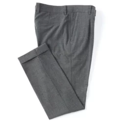 New β¨ Murano Archive Collection Evan Extra Slim-Fit Dobby Flat Front Pants Grey π₯°