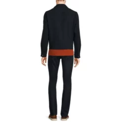 Budget ✔️ Murano Slim-Fit Bomber Jacket Navy 🎉 -Murano Shop unnamed file 1442