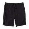 Outlet 👍 Murano French Terry Knit 8#double; Inseam Shorts Black 🎁