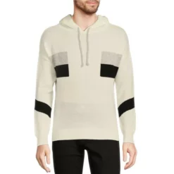 Cheap 🎁 Murano Intergalactic Collection Intarsia Hood Sweater Cream ✔️