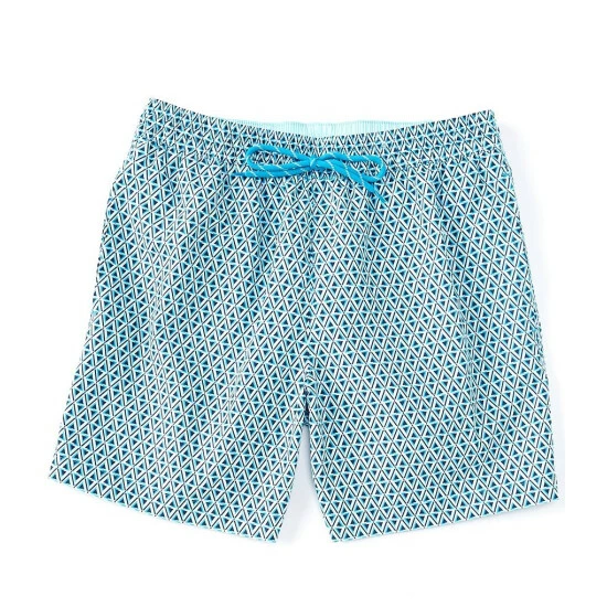 Cheap ⌛ Murano Op Art 6#double; Inseam Swim Trunks Turquoise ✨ 1 Cheap ⌛ Murano Op Art 6#double; Inseam Swim Trunks Turquoise ✨