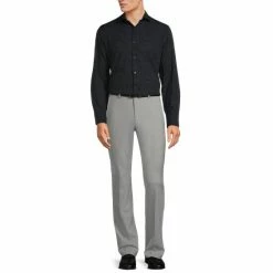 Budget ❤️ Murano Collezione Alex Slim-Fit Performance Bi-Stretch Solid Suit Separates Flat Front Dress Pants Grey 🥰 -Murano Shop unnamed file 160