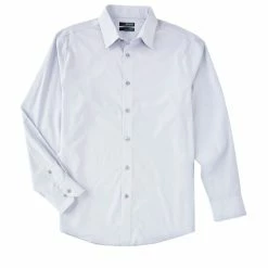 Coupon 🔔 Murano Big & Tall Wardrobe Essentials Solid Long-Sleeve Woven Shirt White 🧨 -Murano Shop unnamed file 229