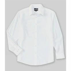 Coupon 🔔 Murano Big & Tall Wardrobe Essentials Solid Long-Sleeve Woven Shirt White 🧨 -Murano Shop unnamed file 230