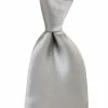 Brand new ✨ Murano Solid Narrow 3 1/8#double; Silk Tie Grey ⌛