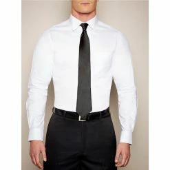 Brand new ✨ Murano Solid Narrow 3 1/8#double; Silk Tie Grey ⌛ -Murano Shop unnamed file 274