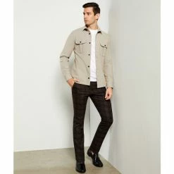 Top 10 ✨ Murano Wardrobe Essentials Liquid Luxury Slim-Fit Short-Sleeve Tee Grey Heather 🎉 -Murano Shop unnamed file 322