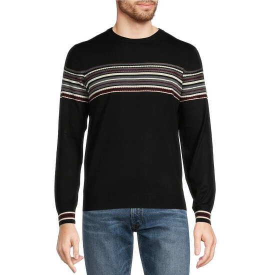 New π₯° Murano Performance Textured Stripe Sweater Black π 1 New π₯° Murano Performance Textured Stripe Sweater Black π