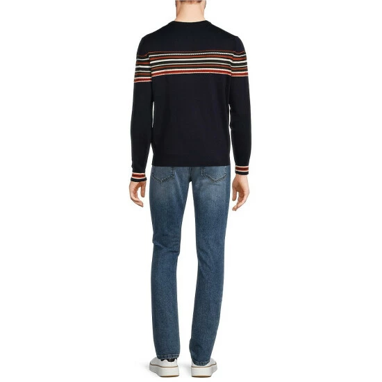 New π₯° Murano Performance Textured Stripe Sweater Black π 7 New π₯° Murano Performance Textured Stripe Sweater Black π - Image 7
