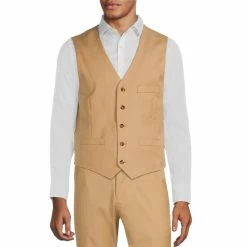 Promo 🥰 Murano Wardrobe Essentials Suit Separates Twill Vest Navy 🔥