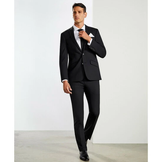 Hot Sale ⌛ Murano Wardrobe Essentials Long-Sleeve Slim-Fit Textured Spread-Collar Sportshirt Dark Navy ✔️ 7 Hot Sale ⌛ Murano Wardrobe Essentials Long-Sleeve Slim-Fit Textured Spread-Collar Sportshirt Dark Navy ✔️ - Image 7