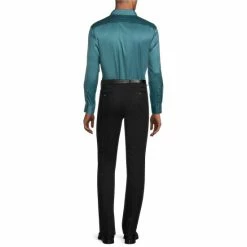 Deals ✔️ Murano Teal Solid Slim-Fit With Stretch Sateen Point Collar 😍 Dress 🛒 Shirt ❤️ -Murano Shop unnamed file 416