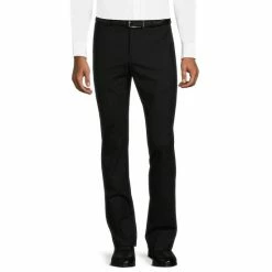 Coupon 🔥 Murano Collezione Evan Extra Slim-Fit Performance Bi-Stretch Suit Separates Wool Blend Flat-Front Dress Pants Black ✔️ -Murano Shop unnamed file 421