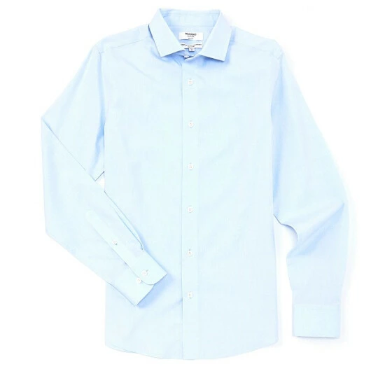 Best Sale π Murano Slim-Fit Non-Iron Italian Solid Long-Sleeve Point Collar Woven β¨ Shirt Blue β¨ 1 Best Sale π Murano Slim-Fit Non-Iron Italian Solid Long-Sleeve Point Collar Woven β¨ Shirt Blue β¨