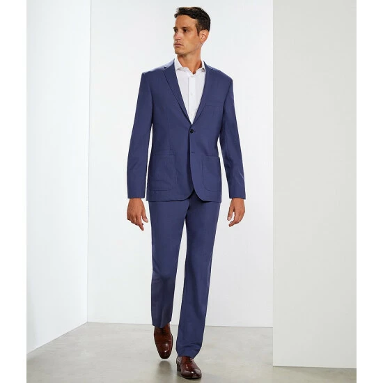 Best Sale π Murano Slim-Fit Non-Iron Italian Solid Long-Sleeve Point Collar Woven β¨ Shirt Blue β¨ 6 Best Sale π Murano Slim-Fit Non-Iron Italian Solid Long-Sleeve Point Collar Woven β¨ Shirt Blue β¨ - Image 6