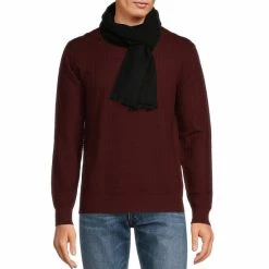 Best deal β Murano Solid Cashmere Muffler Light Grey β¨