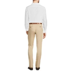 Budget ✔️ Murano Slim-Fit Non-Iron Italian Solid Long-Sleeve Woven 😉 Shirt White ✨ -Murano Shop unnamed file 540