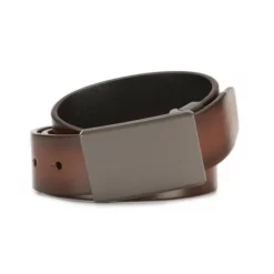 Best Pirce βοΈ Murano Bronze Plaque Reversible Leather Belt Brown β