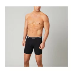 Outlet 🌟 Murano Solid Cotton Boxer Briefs 2-Pack Black ✨ -Murano Shop unnamed file 558