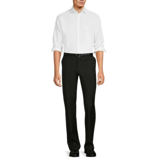 Discount β€οΈ Murano Wardrobe Essentials Zac Classic-Fit Suit Separates Flat-Front Dress Pants Charcoal π 8 Discount β€οΈ Murano Wardrobe Essentials Zac Classic-Fit Suit Separates Flat-Front Dress Pants Charcoal π - Image 8