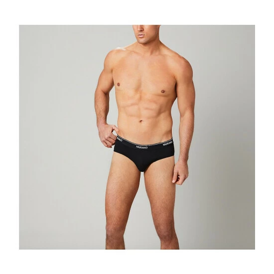 Deals π― Murano Solid 3-Pack Cotton Low Rise Briefs 3-Pack Black Assorted π 3 Deals π― Murano Solid 3-Pack Cotton Low Rise Briefs 3-Pack Black Assorted π - Image 3