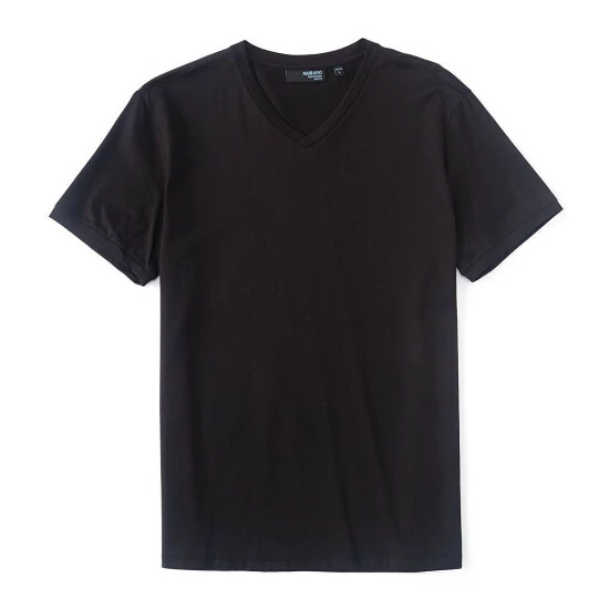 Deals ✨ Murano Liquid Luxury Slim-Fit Short-Sleeve V-Neck Tee Black ✨ 2 Deals ✨ Murano Liquid Luxury Slim-Fit Short-Sleeve V-Neck Tee Black ✨ - Image 2