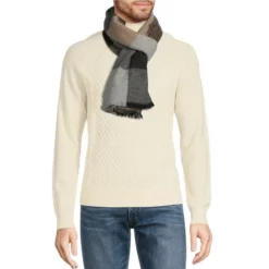 Best Pirce β Murano Color Block Cashmere Muffler Camel π§¨